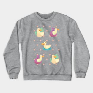 Ducks being ducks Crewneck Sweatshirt